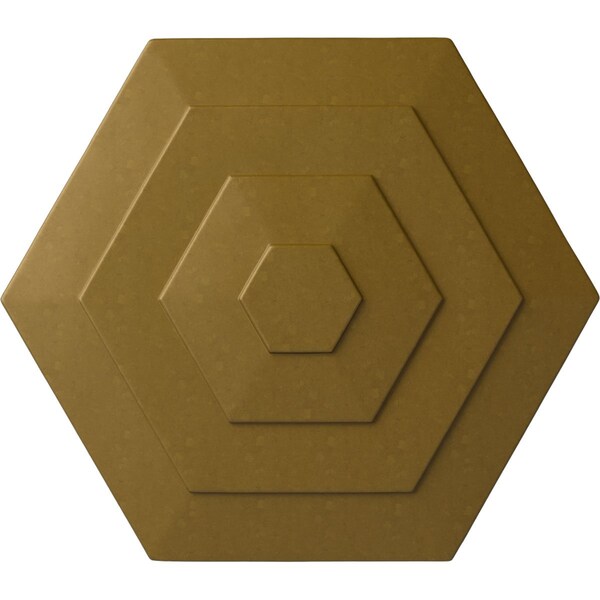 Ekena Millwork Woodruff Ceiling Medallion, Hand-Painted Gold, 23 1/4"OD x 7/8"P CM23WFGLS - main